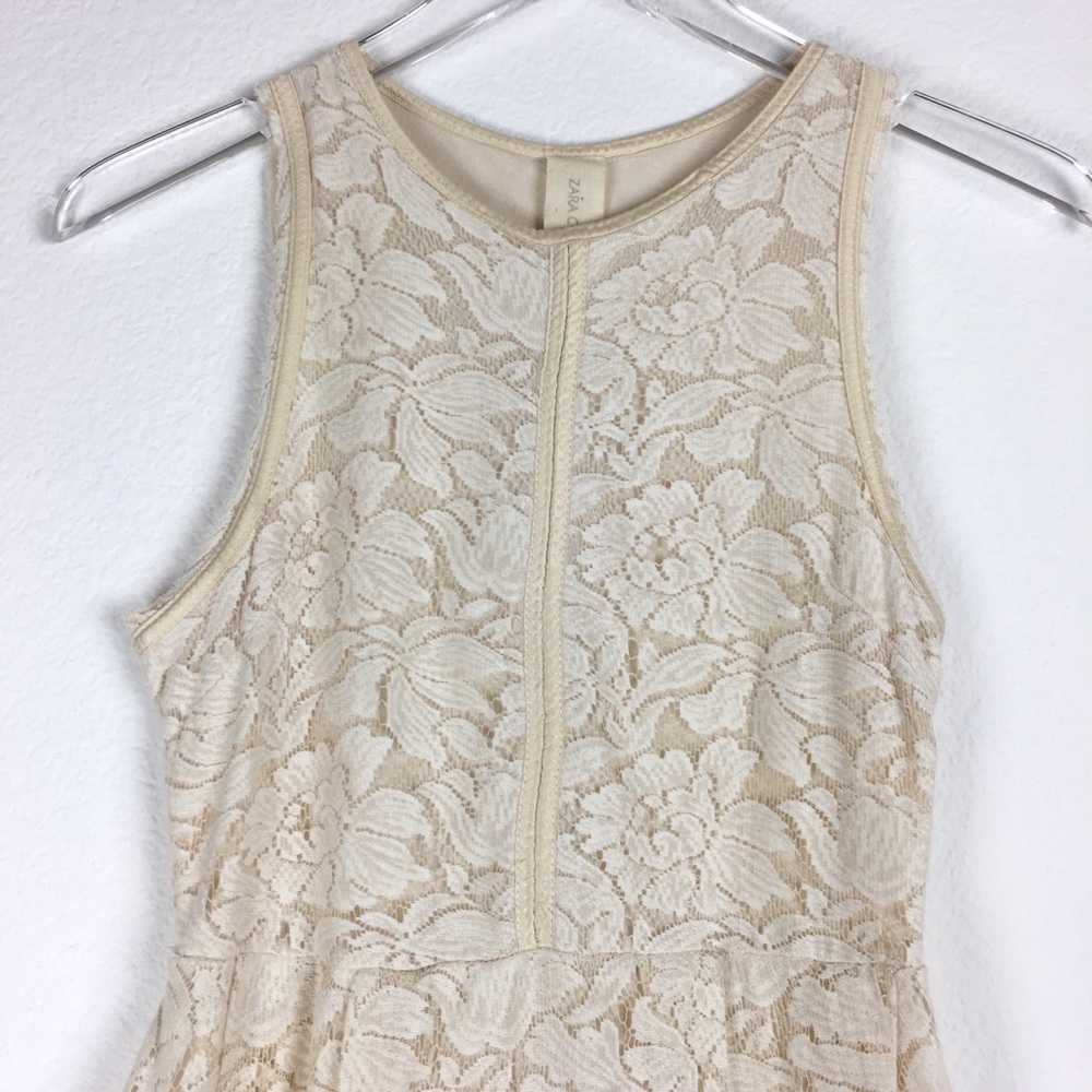 Zara Lace Sleeveless Dress - Picture 2 of 5